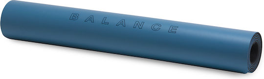 Activeshop Στρώμα Γυμναστικής Yoga Μπλε (185x68cm)
