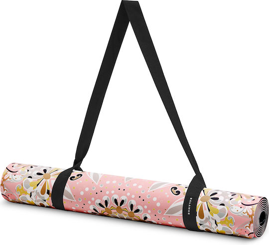 1103 Στρώμα Γυμναστικής Yoga Ροζ (185x68cm)