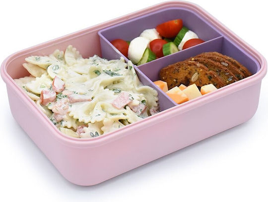 Melii Plastik Kinder Lebensmittelbehälter 1.25Es Flieder