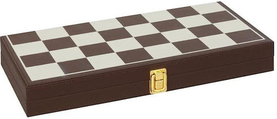 Atmosphera Backgammon/Chess Wood 40x5.5cm