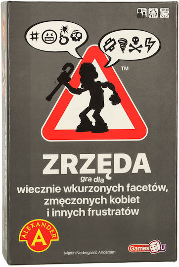 Board Game Zrzęda Party for 3-8 Players 8+ Years Old (PL) Alexander Toys