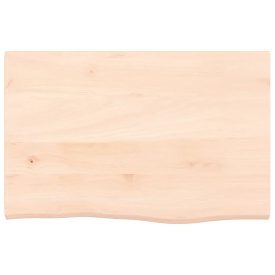 vidaXL Πάγκος με Νιπτήρα Μ60xΒ40xΥ2cm Καφέ