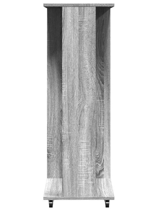 vidaXL Rollbar Kleiderständer Gray 102x38x110cm