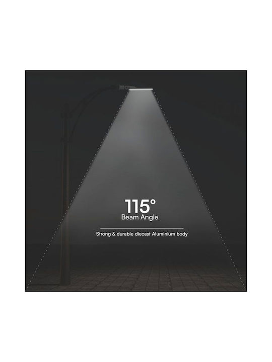 V-TAC Εξωτερικό Φωτιστικό LED Δρόμου 100W με Φυσικό Λευκό Φως IP65 Λευκό