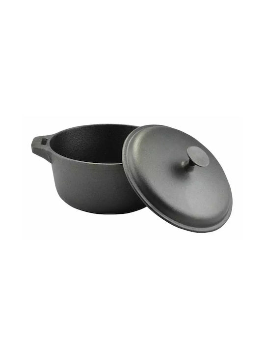 Perfect Home Deep Pot made of Cast Iron 8lt / 14.5cm