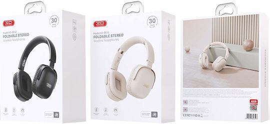 XO Wireless / Wired On Ear Headphones with 44 hours of Operation Black