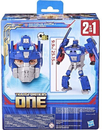 Action Figure One 2 in 1 Mask and Orion Pax Transformers Optimus Prime for 6+ years old Years 25.15cm.
