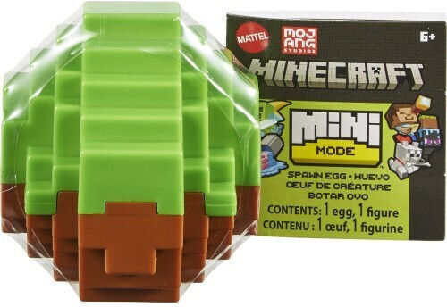 Mattel Minecraft Mini Mode Spawn Egg Μίνι Αυγά Φιγούρα Hxt68