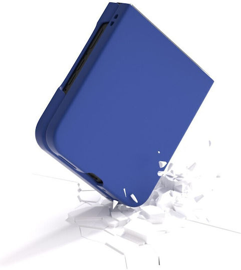 50 Ultra 5g Umschlag Rückseite Kunststoff Blau (Motorola Razr 50 Ultra 5G)