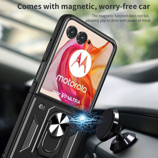 50 Ultra 5g Back Cover Plastic Silver (Motorola Razr 50 Ultra 5G)