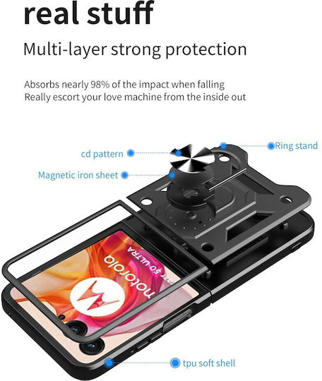 50 Ultra 5g Back Cover Plastic Gold (Motorola Razr 50 Ultra 5G)