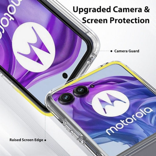 50 Ultra 5g Back Cover Plastic / Silicone Transparent (Motorola Razr 50 Ultra 5G)