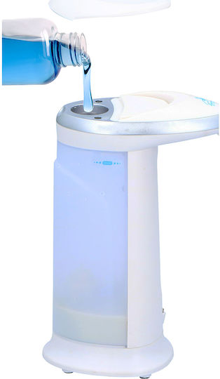 Küchenspender Kunststoff mit Automatischem Dispenser Weiß 300ml