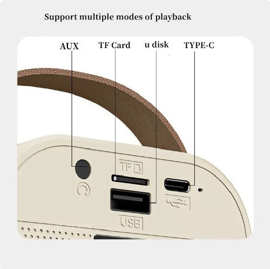 System with Wireless Microphones in White Color