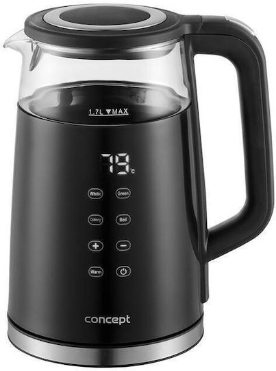 Concept Fierbător 1.7lt 2200W Negru