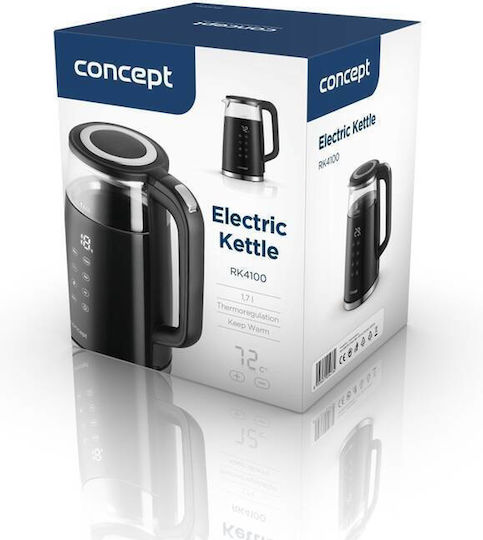 Concept Fierbător 1.7lt 2200W Negru