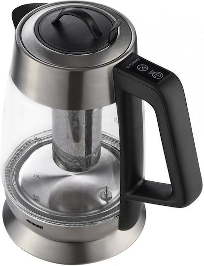 Heinner Kettle 1.8lt 2200W Silver