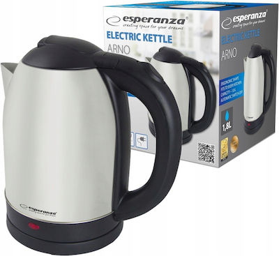 Esperanza Arno Kettle 1.8lt 1500W Silver