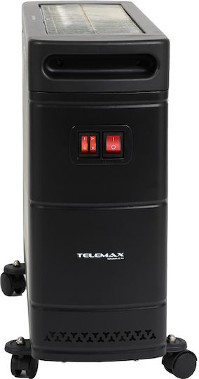 Telemax Magma 2.4K Quartz Heater with Fan 2400W