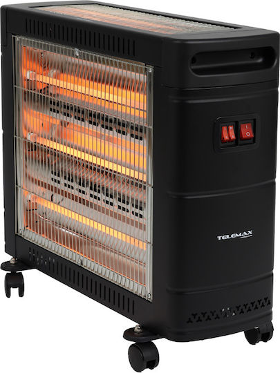 Telemax Magma 2.4K Quartz Heater with Fan 2400W