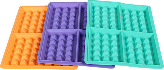Keskor Backform Törtchen/Muffins Silikon 4 Plätze 25.5x18cm 1cm