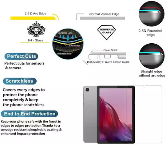 2.5D 0.3mm Screen Protector (Lenovo Tab M9)