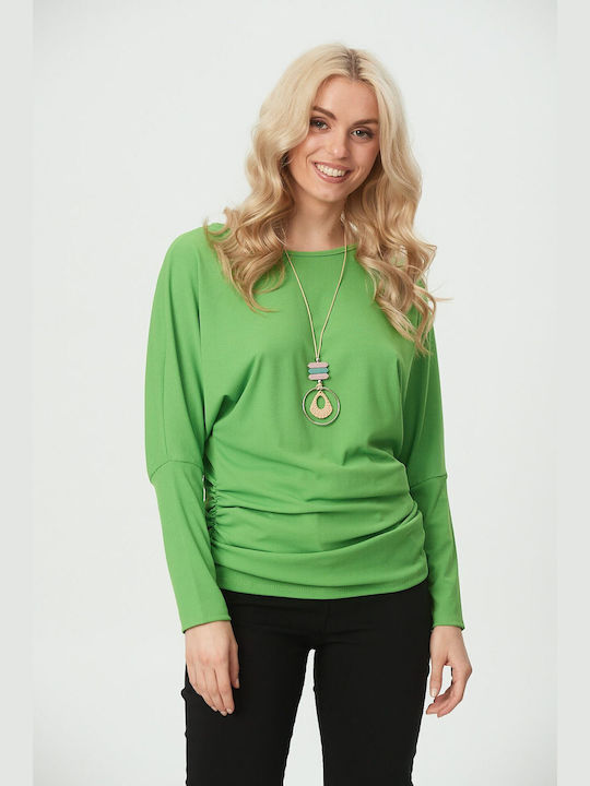 Dress Up Women's Sweater Green