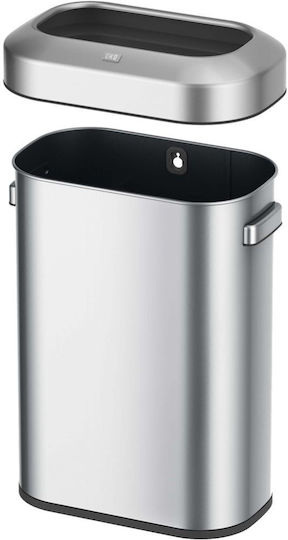 Eko Waste Bin Waste made of Stainless Steel Silver 60lt 1pcs