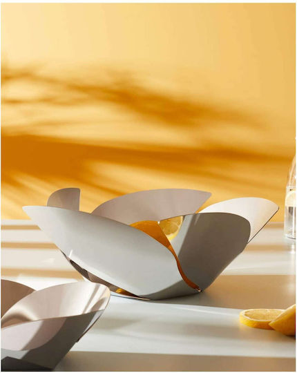 Alessi Twist Again Fruitieră Inox Argintiu 29x29x11.6buc