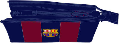 F.C. Barcelona Pencil Case with 3 Compartments Multicolored