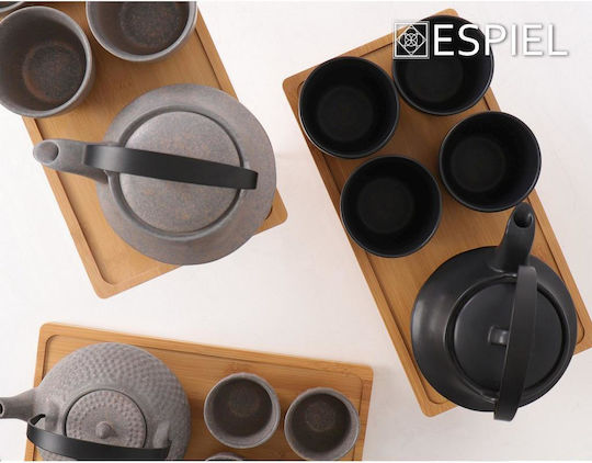 Espiel Σετ Τσαγιού με Φίλτρο Κεραμικό 600ml 5τμχ