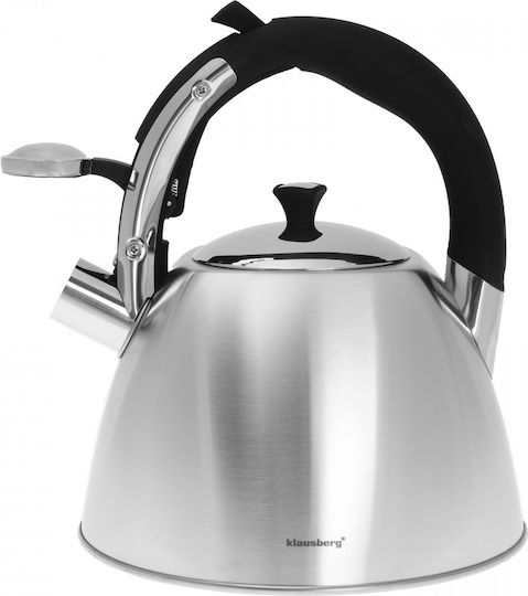 Klausberg Teekanne Rostfreier Stahl Silber 3000ml