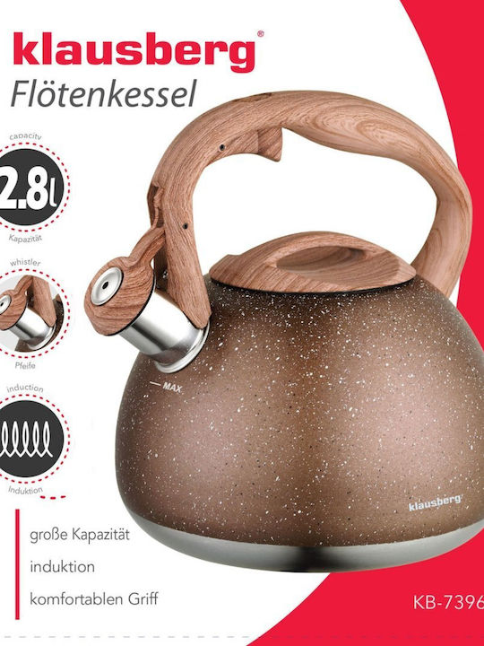 Klausberg Ceainic Inox Maro 2800ml