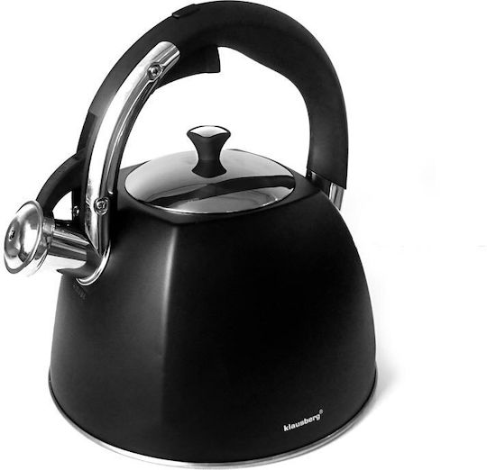 Klausberg Τσαγιέρα Ανοξείδωτη Ασημί 3000ml