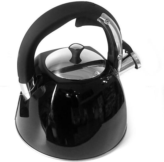 Klausberg Τσαγιέρα Ανοξείδωτη Μαύρη 3000ml