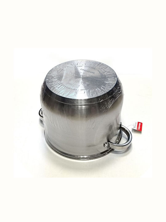 GGMgastro Βαθιά Ανοξείδωτη Κατσαρόλα 7lt / 22cm