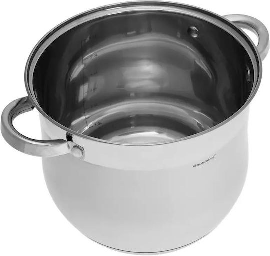 GGMgastro Βαθιά Ανοξείδωτη Κατσαρόλα 7lt / 22cm