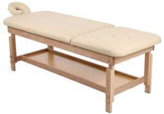 Mobiak Wooden Beige Massage and Physiotherapy Bed 185x70cm