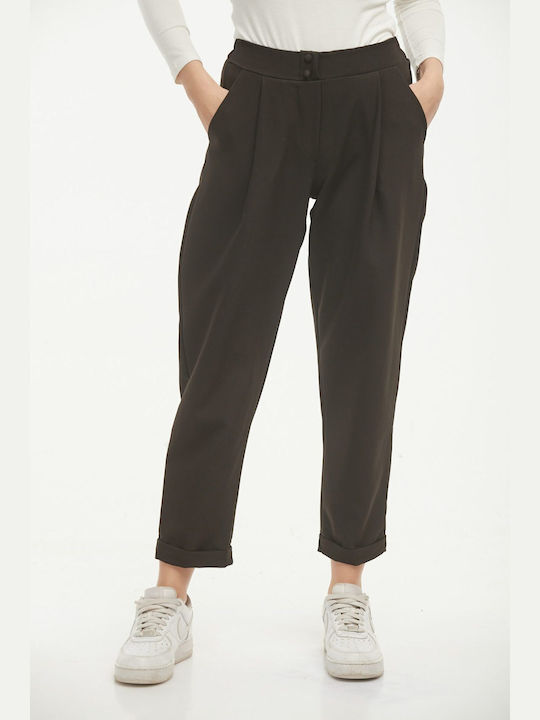 Ecstasy Femei Tesatura Pantaloni Black