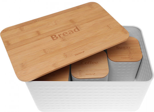 Klausberg Brotkasten aus Bambus Gray