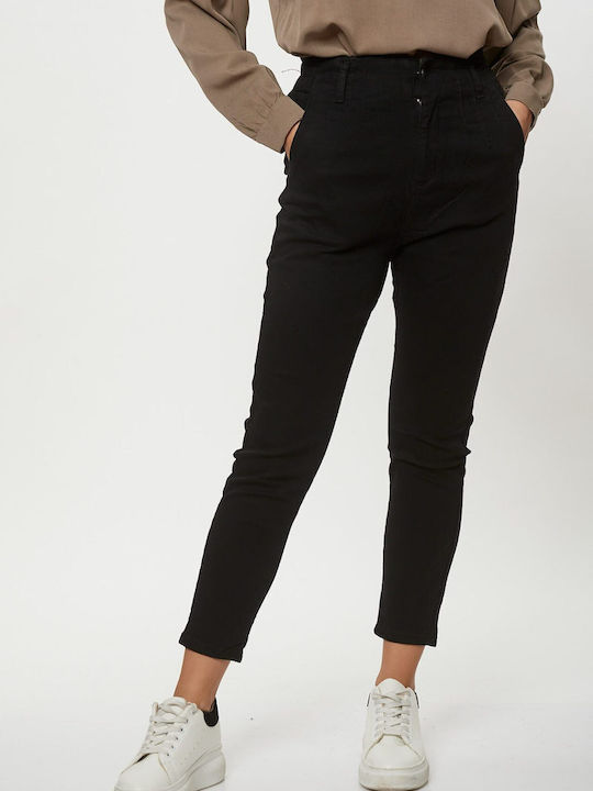 Dress Up Women's Jean Trousers Black