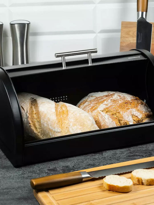 Klausberg Cutie de pâine cu capac Inox Gri