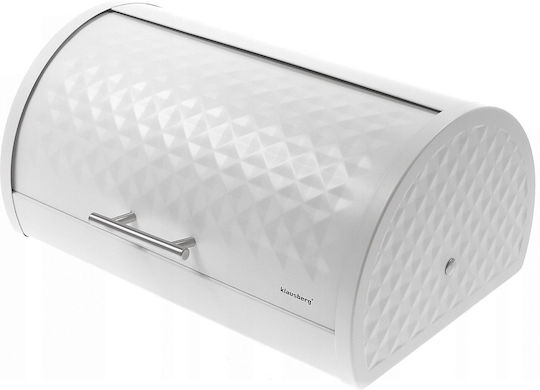 Klausberg Кутия за хляб с капак Inox Сива 38x28x18.5см