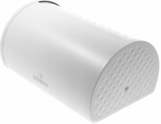 Klausberg Кутия за хляб с капак Inox Сива 38x28x18.5см