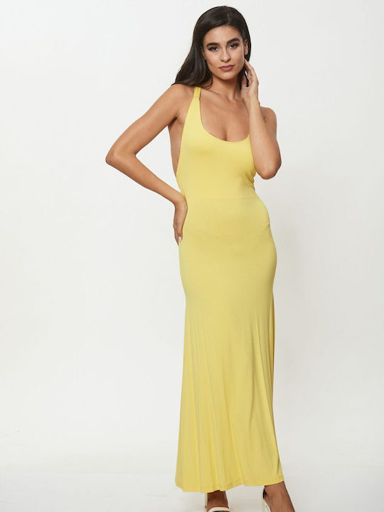 Dress Up Maxi Dress Yellow