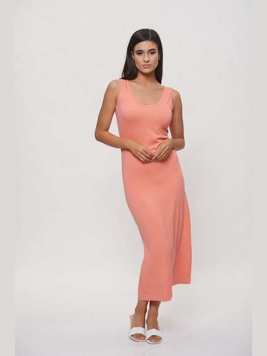 Dress Up Maxi Dress Coral