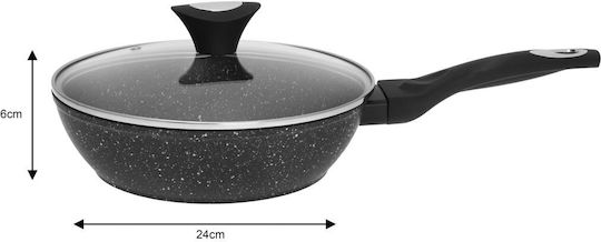 Klausberg Pan With Lid made of Aluminum with Non-Stick Coating 24cm