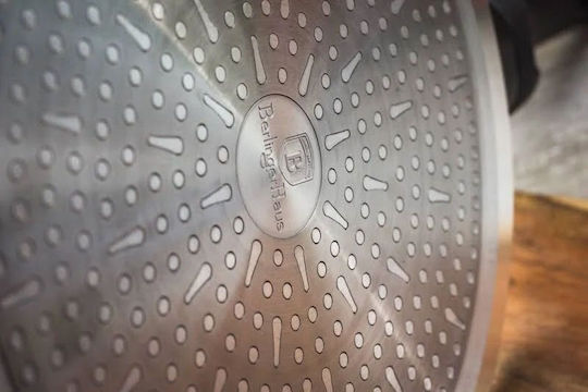 Berlinger Haus Tigaie Negru Argintiu Din Aluminiu Cu Acoperire Ceramică 24cm
