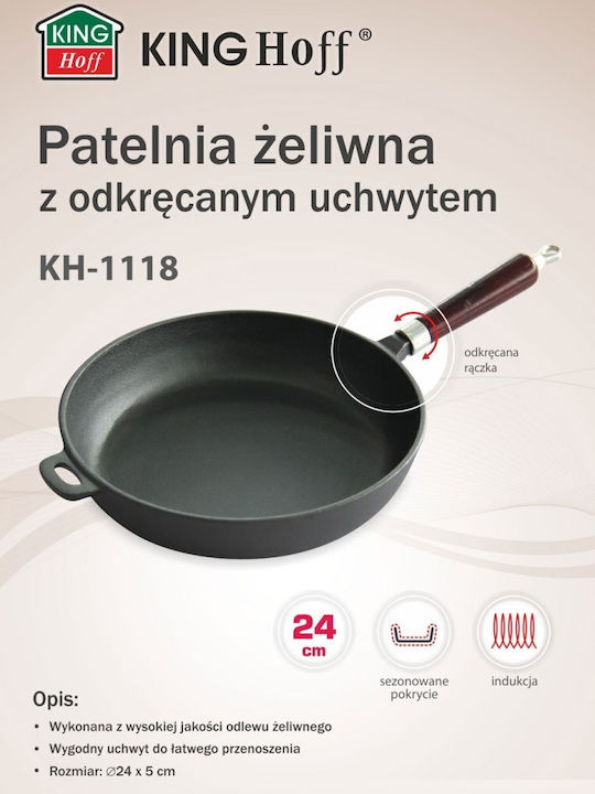 KING Hoff Pan made of Aluminum 24cm