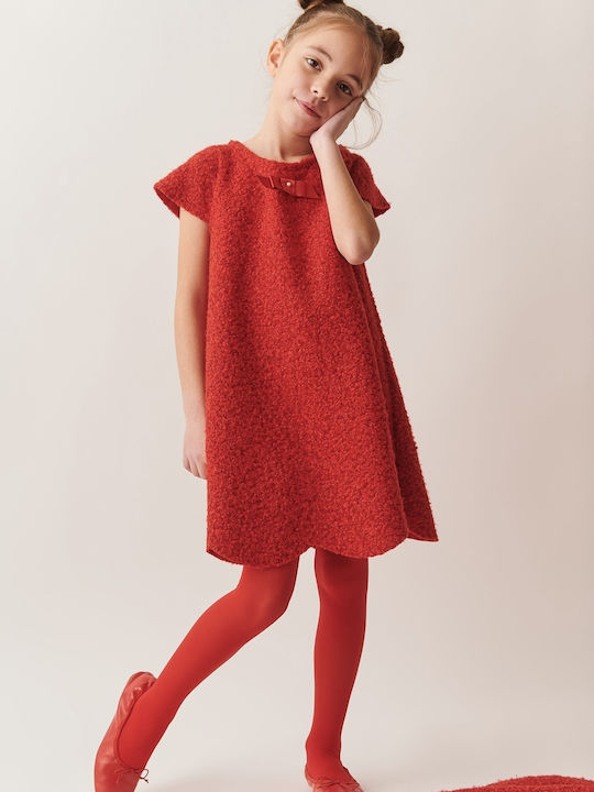 Two In A Castle Kids Dress red